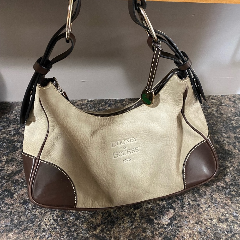 Dooney & Bourke handbag suede and leather